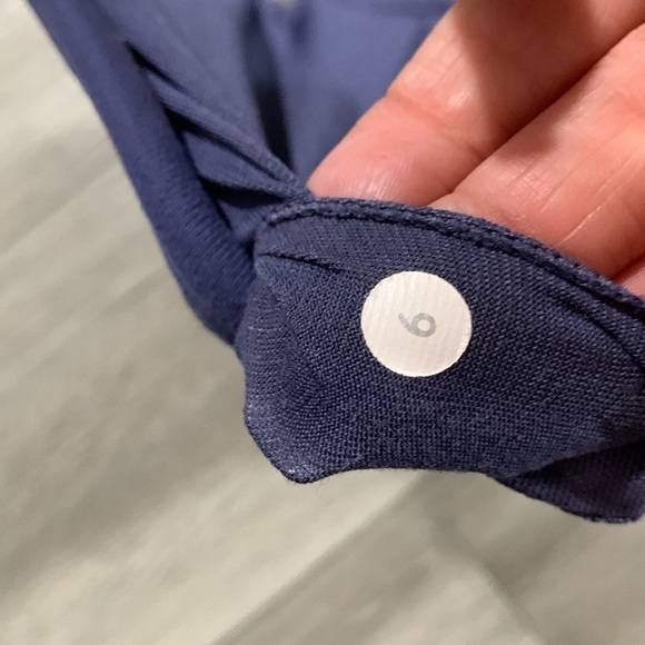 Lululemon Power Y Purple/Blue Activewear Tank Top w/Bra Attached Pads Removable - Picture 5 of 9